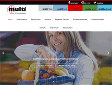 Tablet Screenshot of multi-markt.com